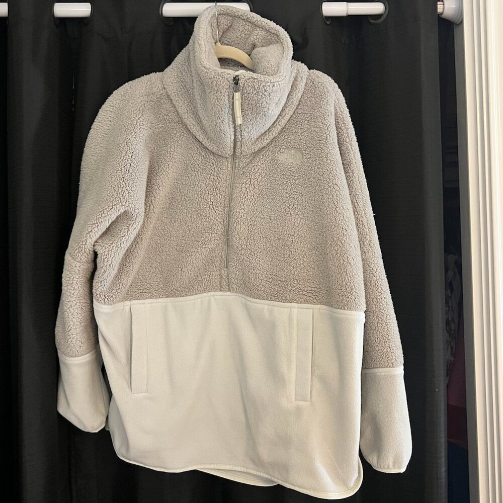 The North Face Pull Over Sherpa SZ Large